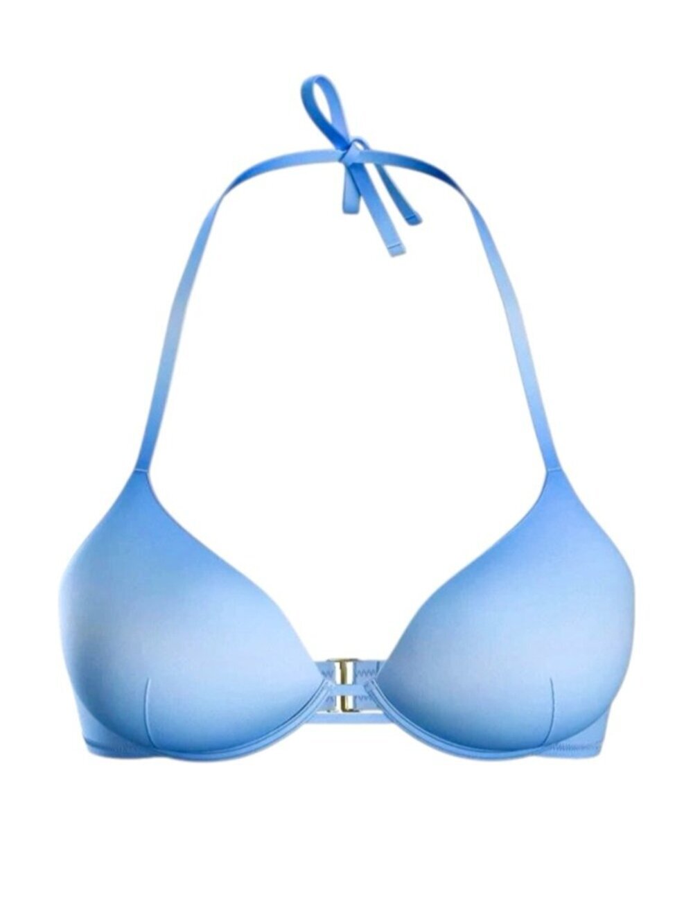Victoria’s Secret Bombshell Bikini Top 36DD Blue Ombre Adds-2-Cups